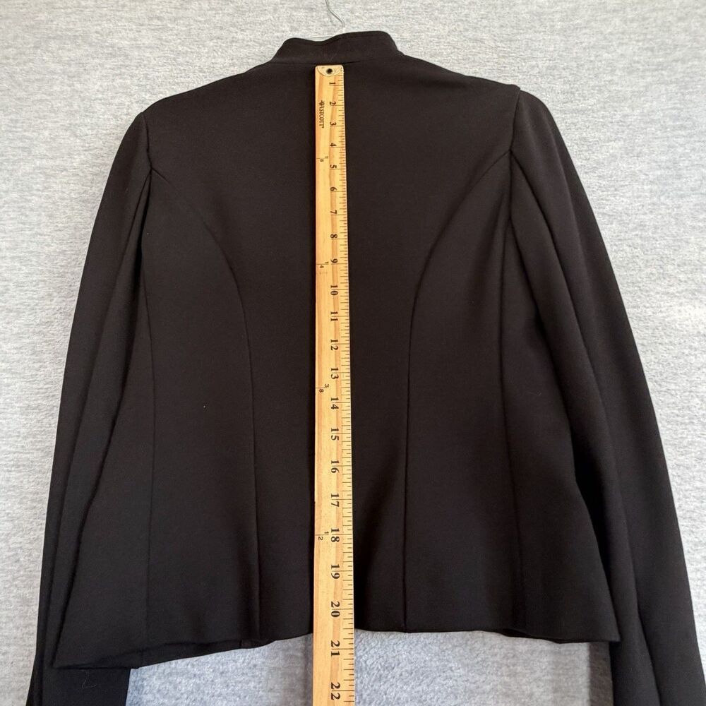 Rag & Bone Jacket 2 Tailored Blazer Structured Stand Collar Career Dark Academia - Picture 8 of 11